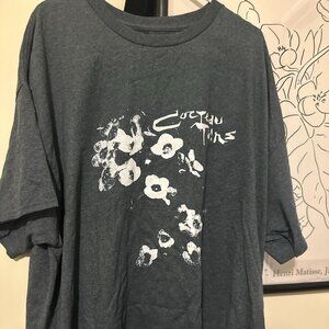 Cocteau Twins Band Tee Graphic T-Shirt Dark Blue Heather Gildan